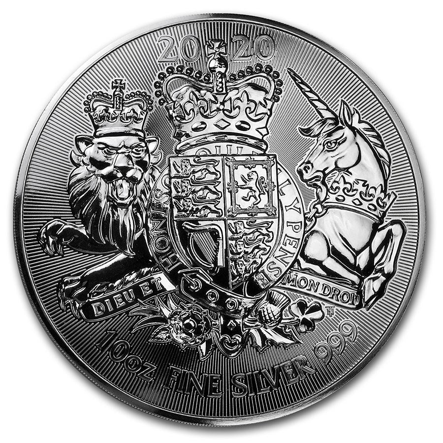 2020 10 oz Silver The Royal Arms (4384032391191)