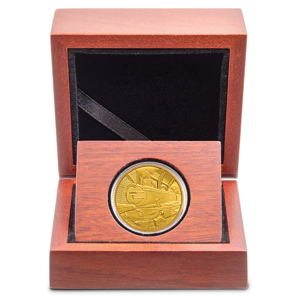 Niue Mint Harry Potter Hogwarts Express 1/4 oz Gold Coin