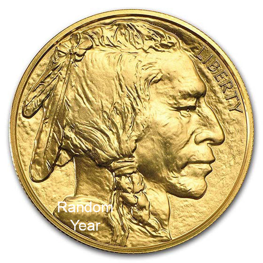 1 oz American Gold Buffalo (BU) (Random Year)
