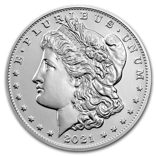 2021 O Morgan Silver Dollar (with Box & CoA)
