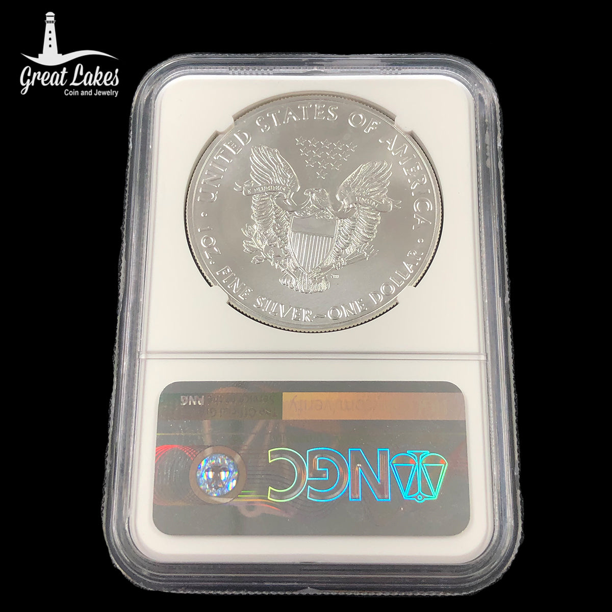 2021 (P) Heraldic T1 1 oz American Silver Eagle Emergency Production NGC MS70 Mercanti Signed