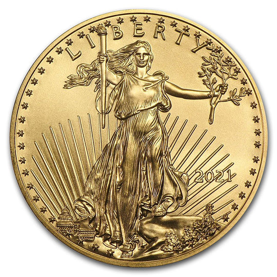 2021 1/10 oz Gold American Eagle (BU)