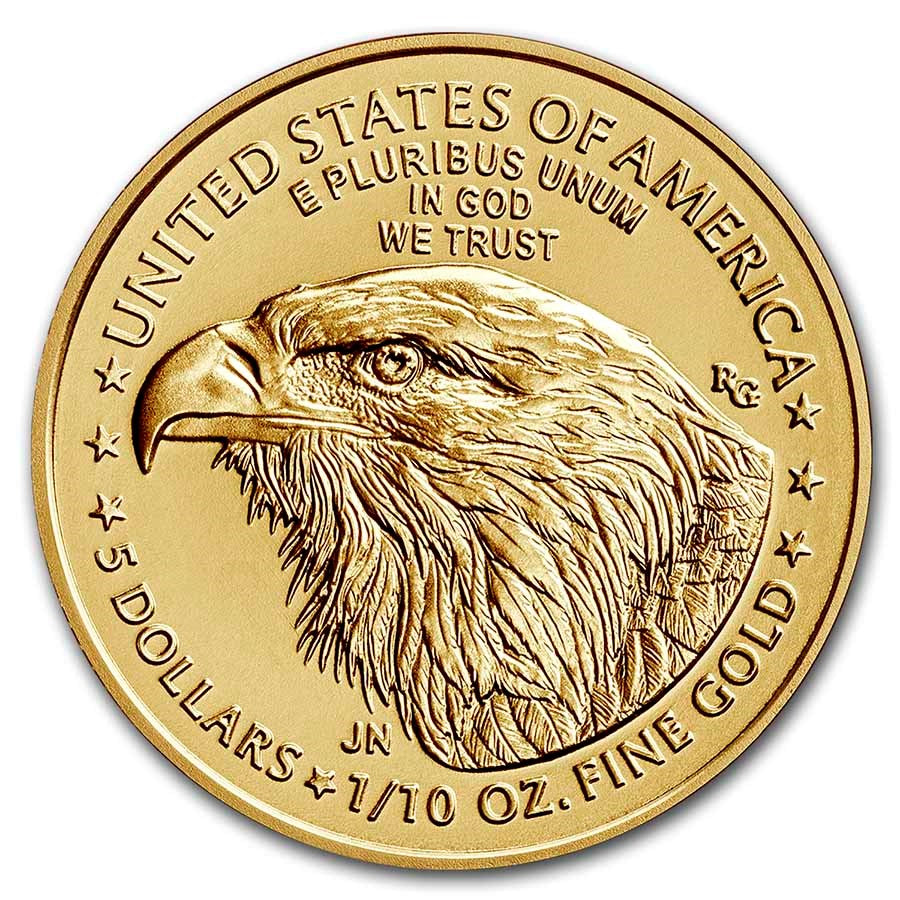 2021 1/10 oz American Gold Eagle BU (Type 2)