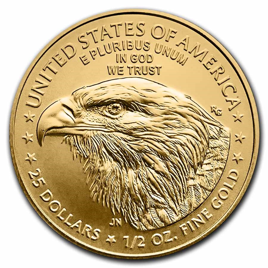 2021 1/2 oz American Gold Eagle (BU) (Type 2)