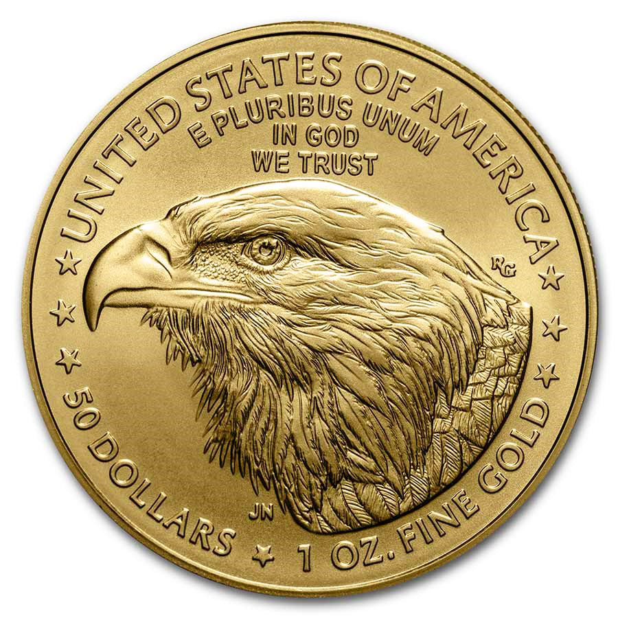 2021 1 oz American Gold Eagle (BU) (Type 2)