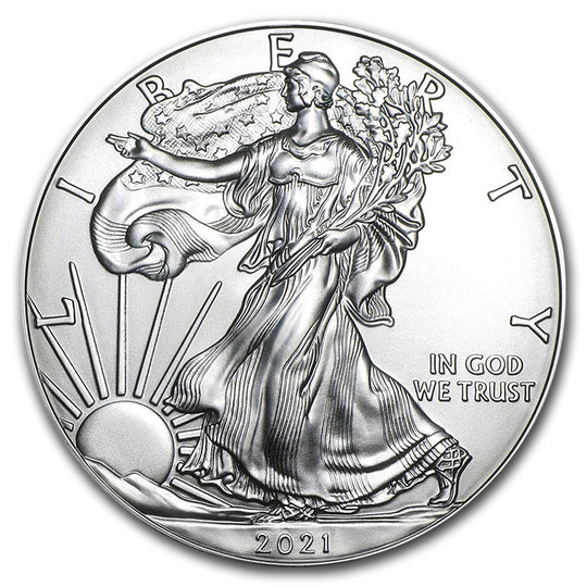 2021 American Silver Eagle (Type 1) (BU)