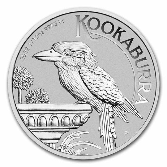2022 1/10 oz Platinum Kookaburra