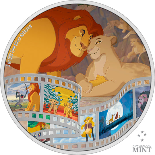 Niue Mint 2022 Disney The Lion King 3 oz Silver Coin