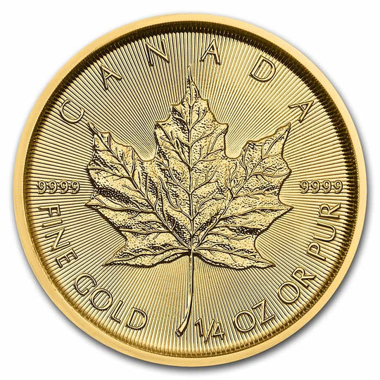 2022 Canadian 1/4 oz Gold Maple (BU)