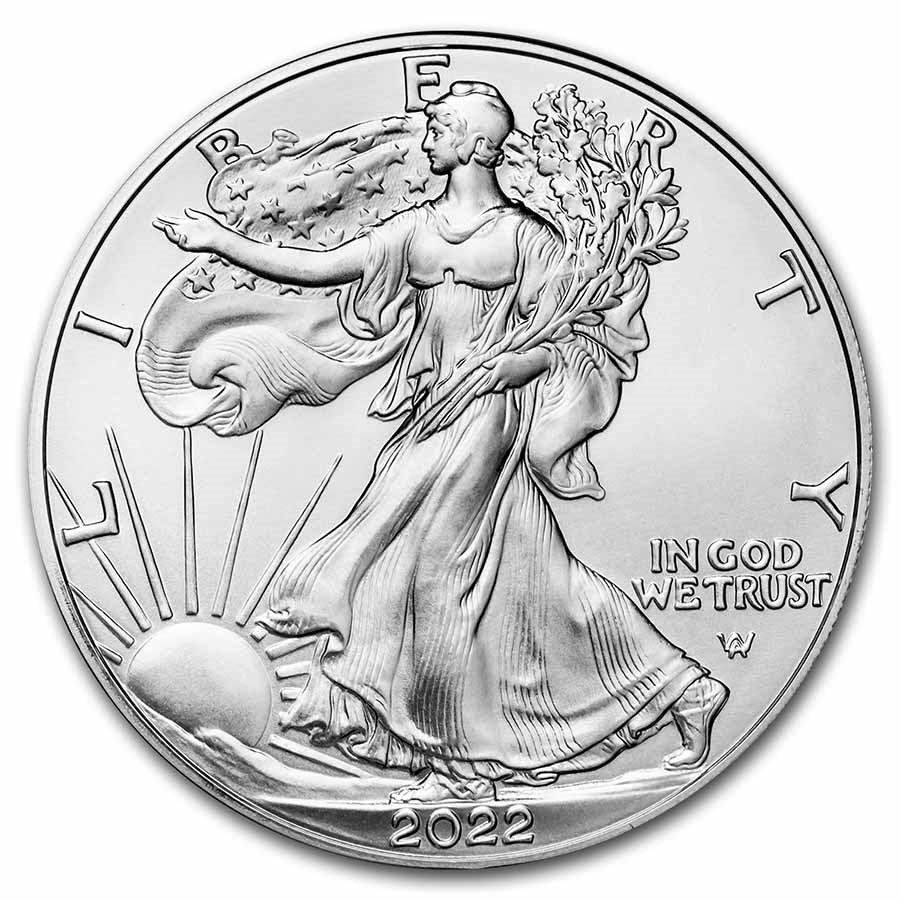 2022 1 oz American Silver Eagle (BU)