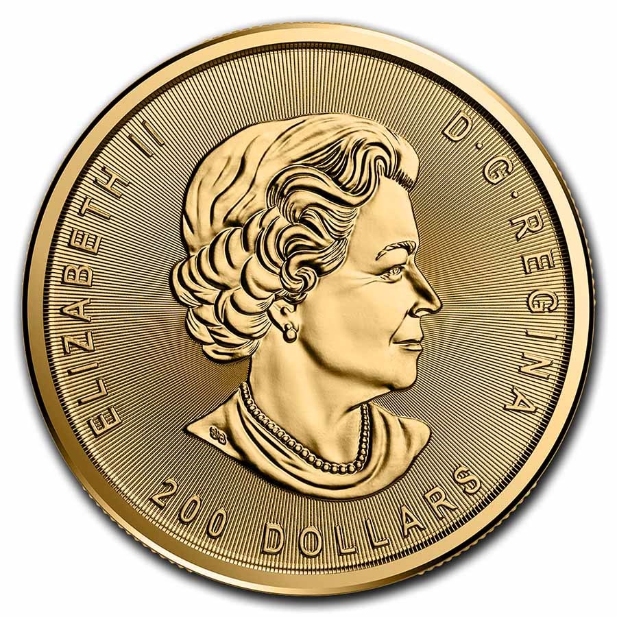 2022 Canadian 1 oz Gold Klondike Prospecting (BU)