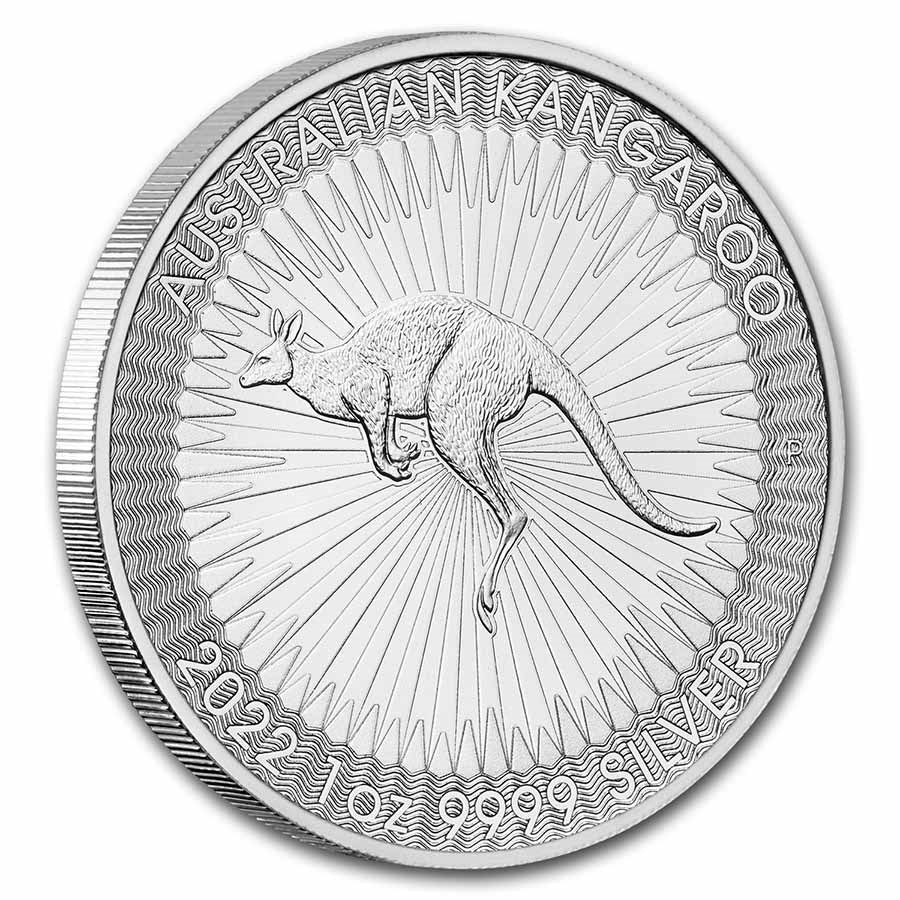 2022 1 oz Australian Silver Kangaroo Coin (BU)
