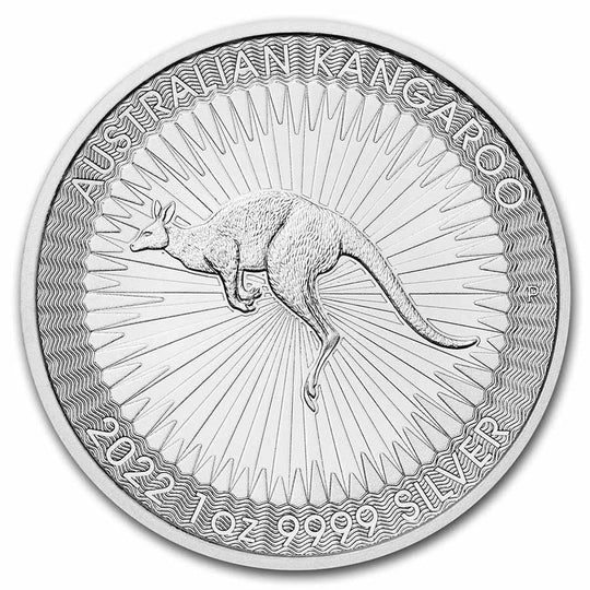 2022 1 oz Australian Silver Kangaroo Coin (BU)