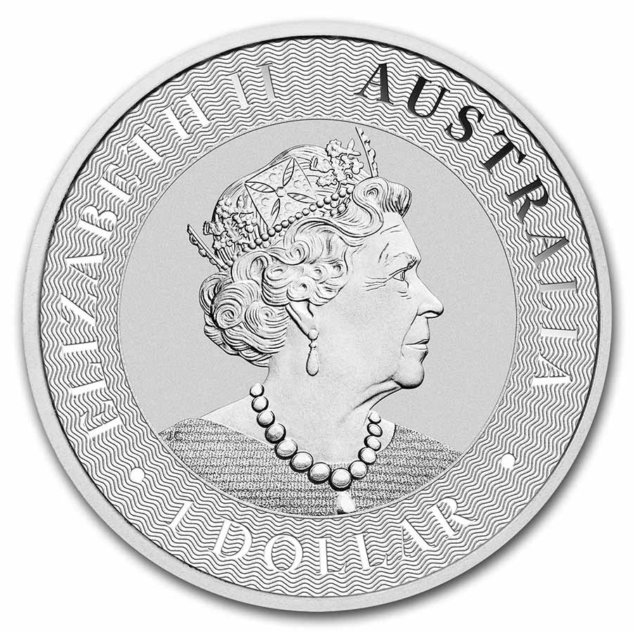 2022 1 oz Australian Silver Kangaroo Coin (BU)