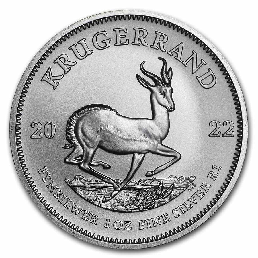 2022 1 oz Silver Krugerrand (BU)