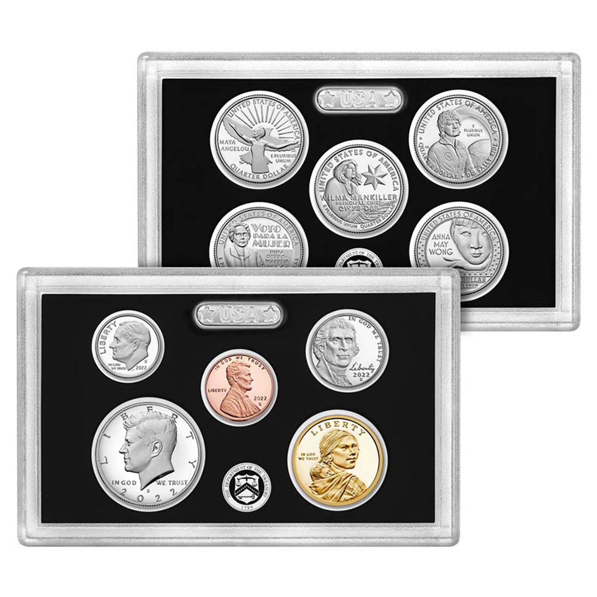 2022 U.S. Silver Proof Coin Set (with Box &amp; CoA)