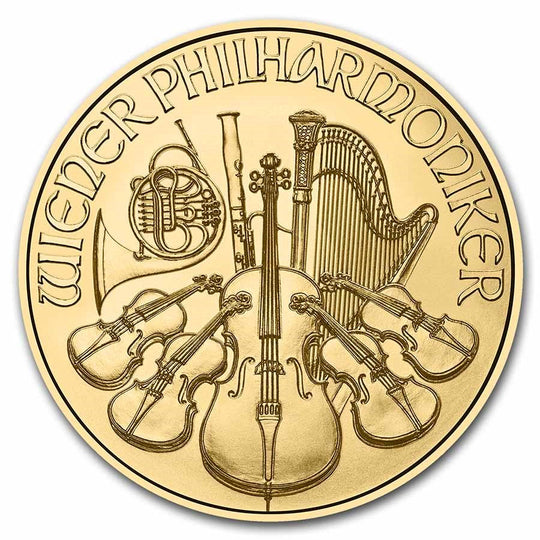 2023 Austrian 1/10 oz Gold Philharmonic (BU)