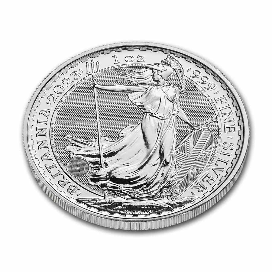 2023 British 1 oz Silver Britannia Type 2 (BU)