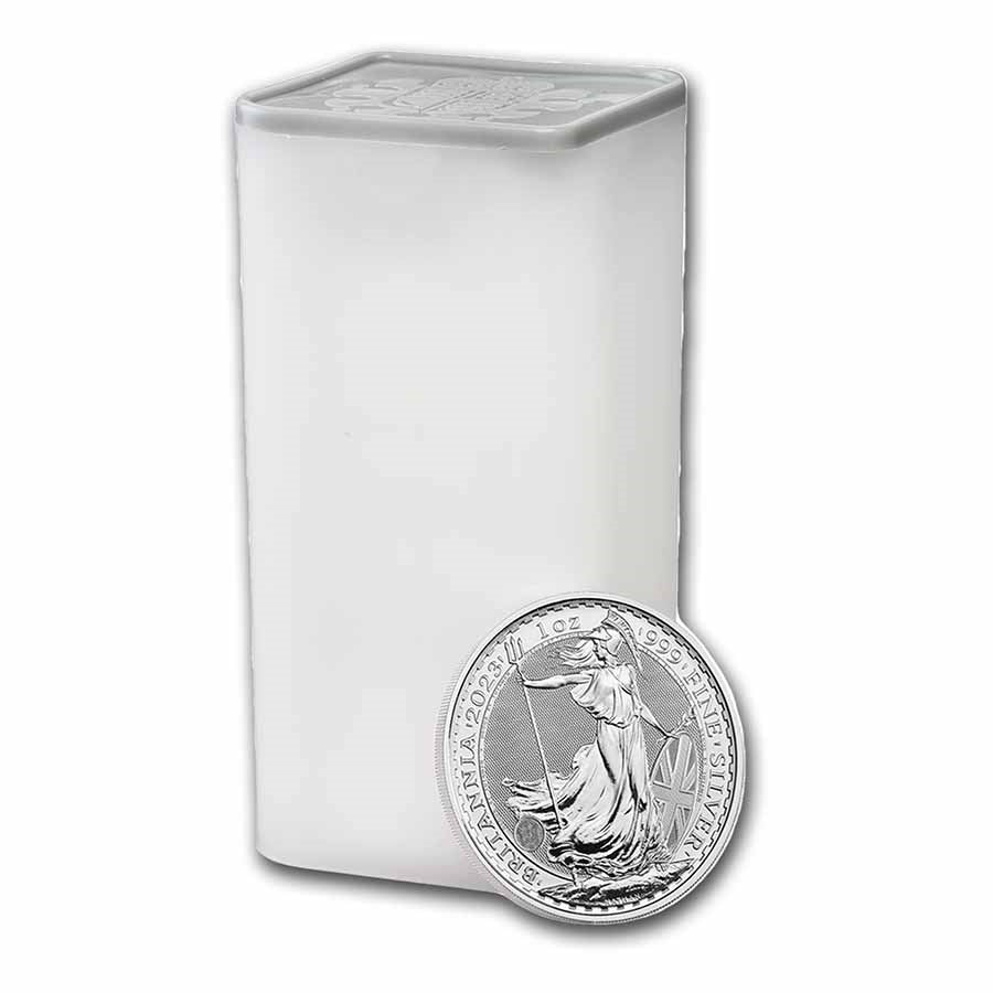 2023 British 1 oz Silver Britannia Type 2 (BU)