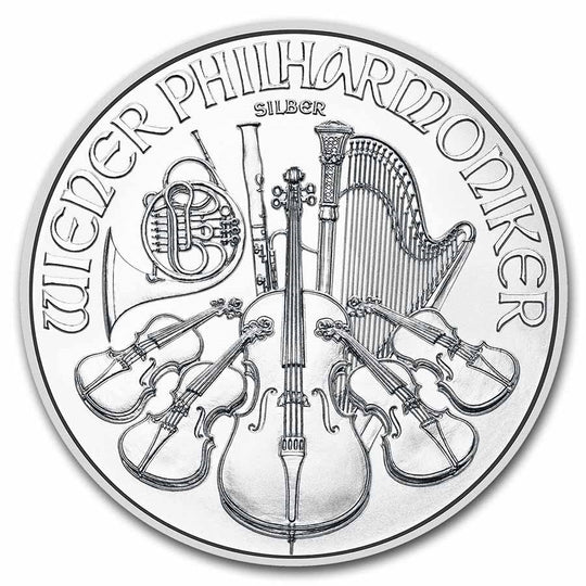 2023 Austrian 1 oz Silver Philharmonics (BU)