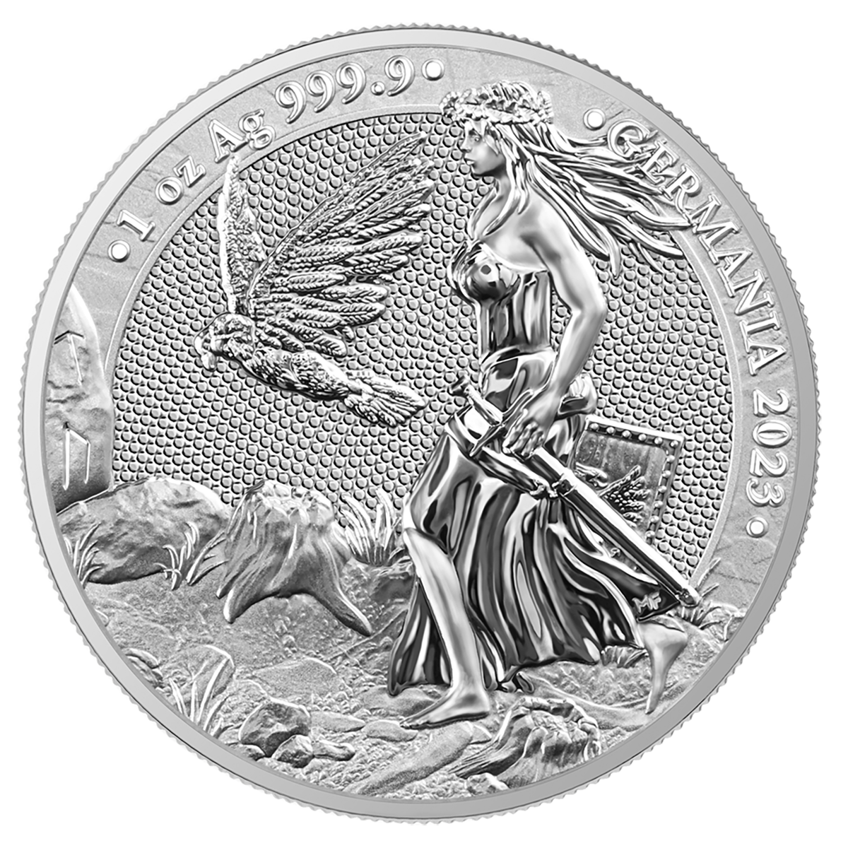 2023 Germania 1 oz Silver (BU)