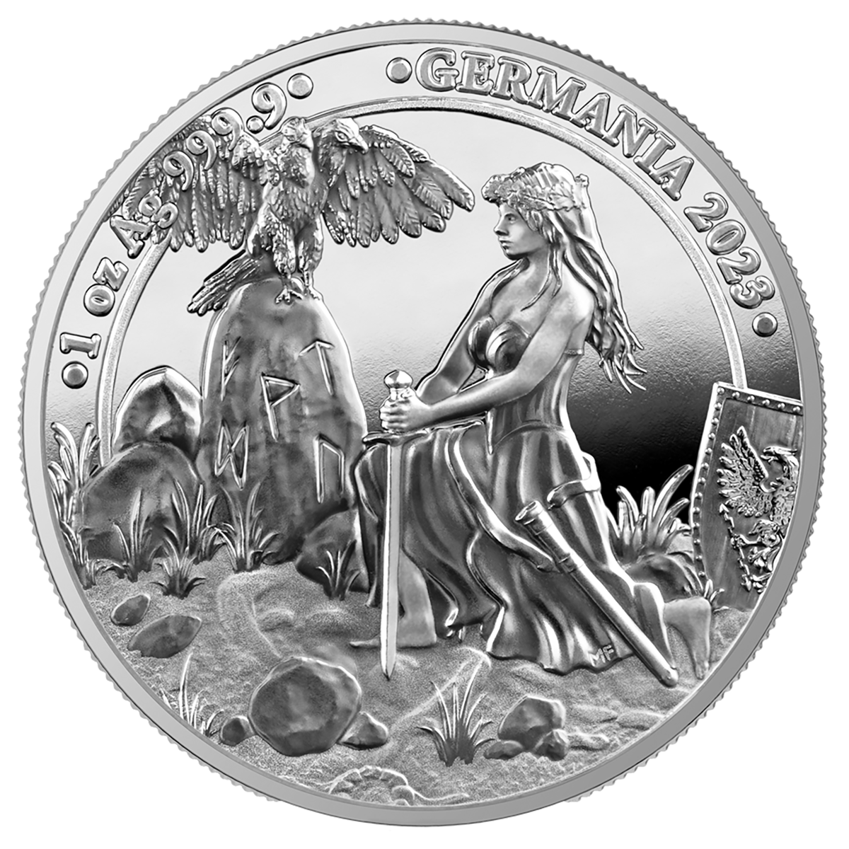 2023 Germania 1 oz Proof Silver