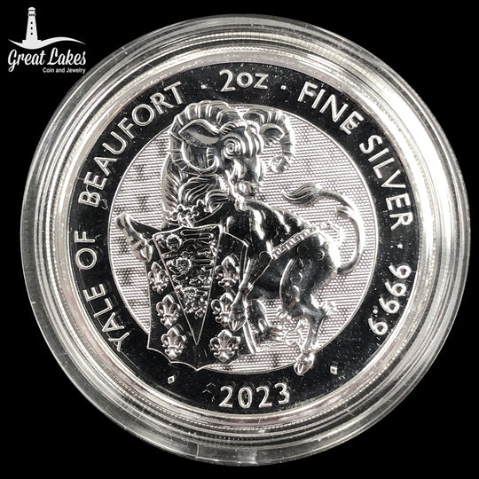 2023 2 oz Silver Yale of Beaufort (In Cap)
