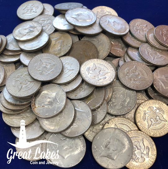 40% Silver Kennedy Half Dollars (FV $10)