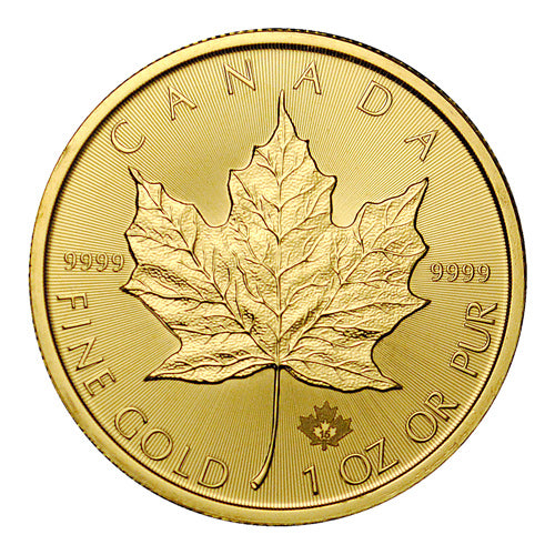 Canadian 1 oz Gold Maple .9999 (Random Year)