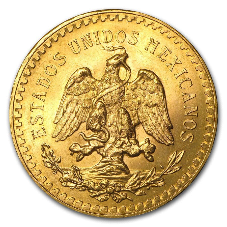 50 Peso Mexican Gold Coin (Random)