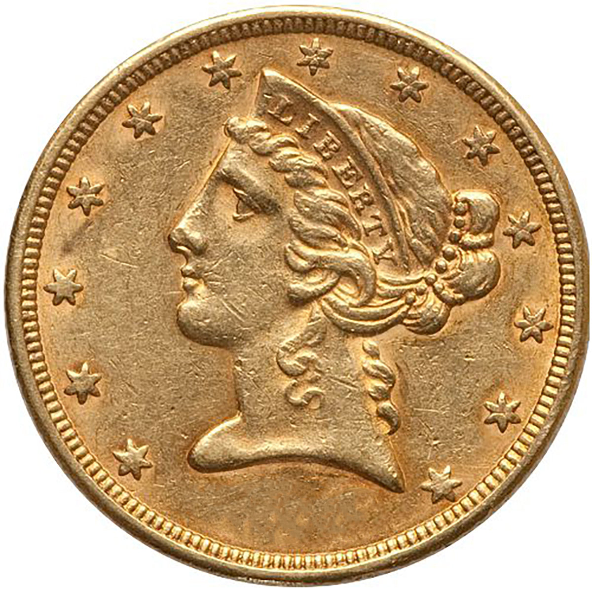 $5 Liberty Gold Half Eagle (Low Premium) (Random Year)