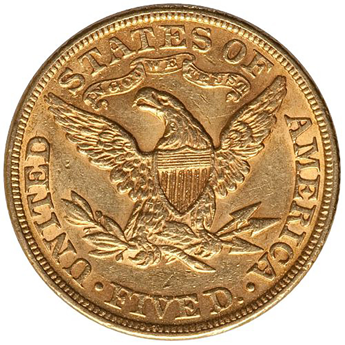 $5 Liberty Gold Half Eagle (Low Premium) (Random Year)