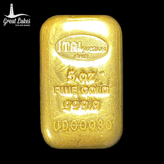Italpreziosi 5 oz Gold Bar