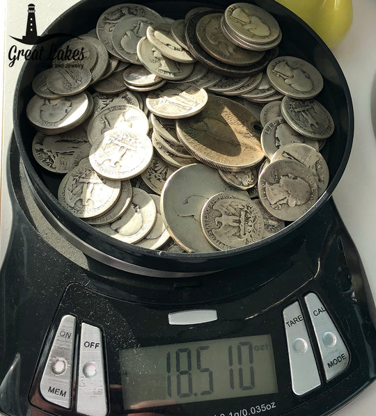 90% Silver Slicks (18.510 Troy Oz)