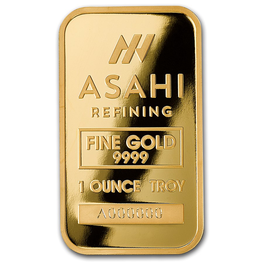 Asahi 1 oz Gold Bar (In Assay) | MI