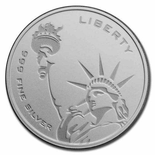 Asahi 1 oz Silver Freedom Liberty Rounds