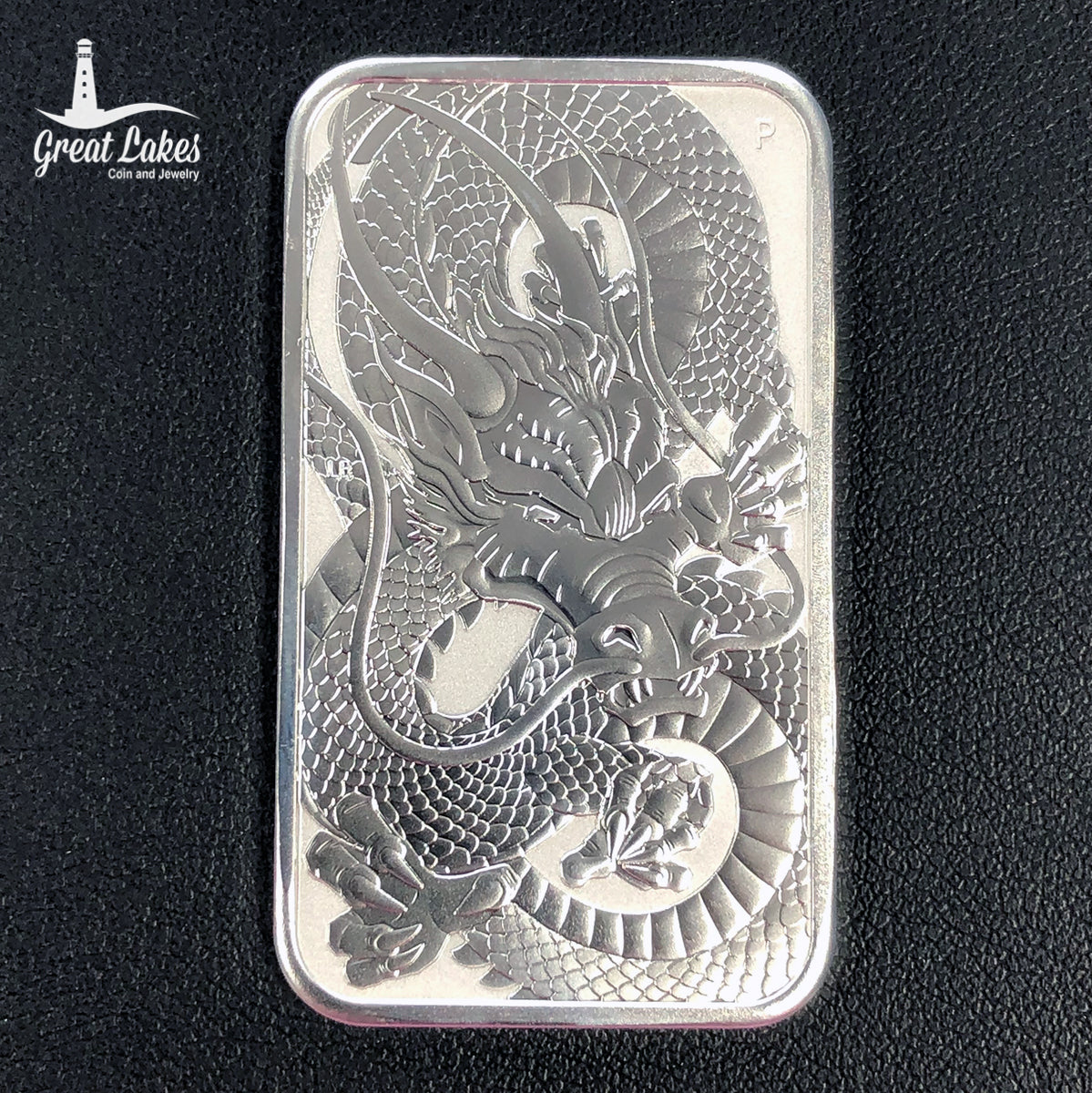 Australian 2021 1 oz Silver Dragon Rectangular Coin - Great Lakes Coin