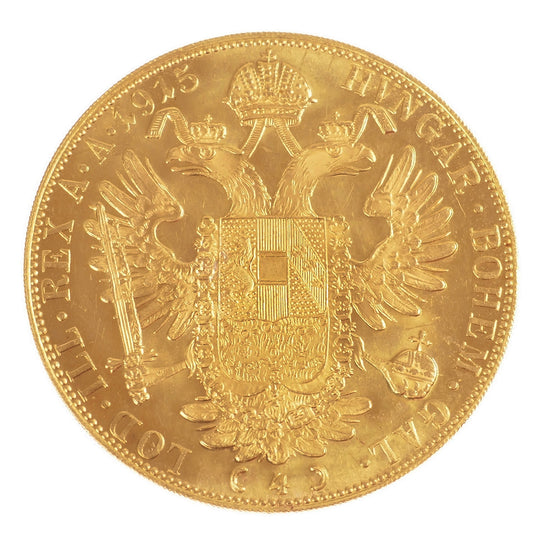 1915 Austrian 1 Ducat AU / BU