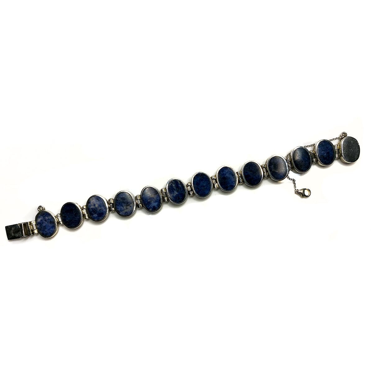 Great Lakes Boutique Silver and Sodalite Bracelet