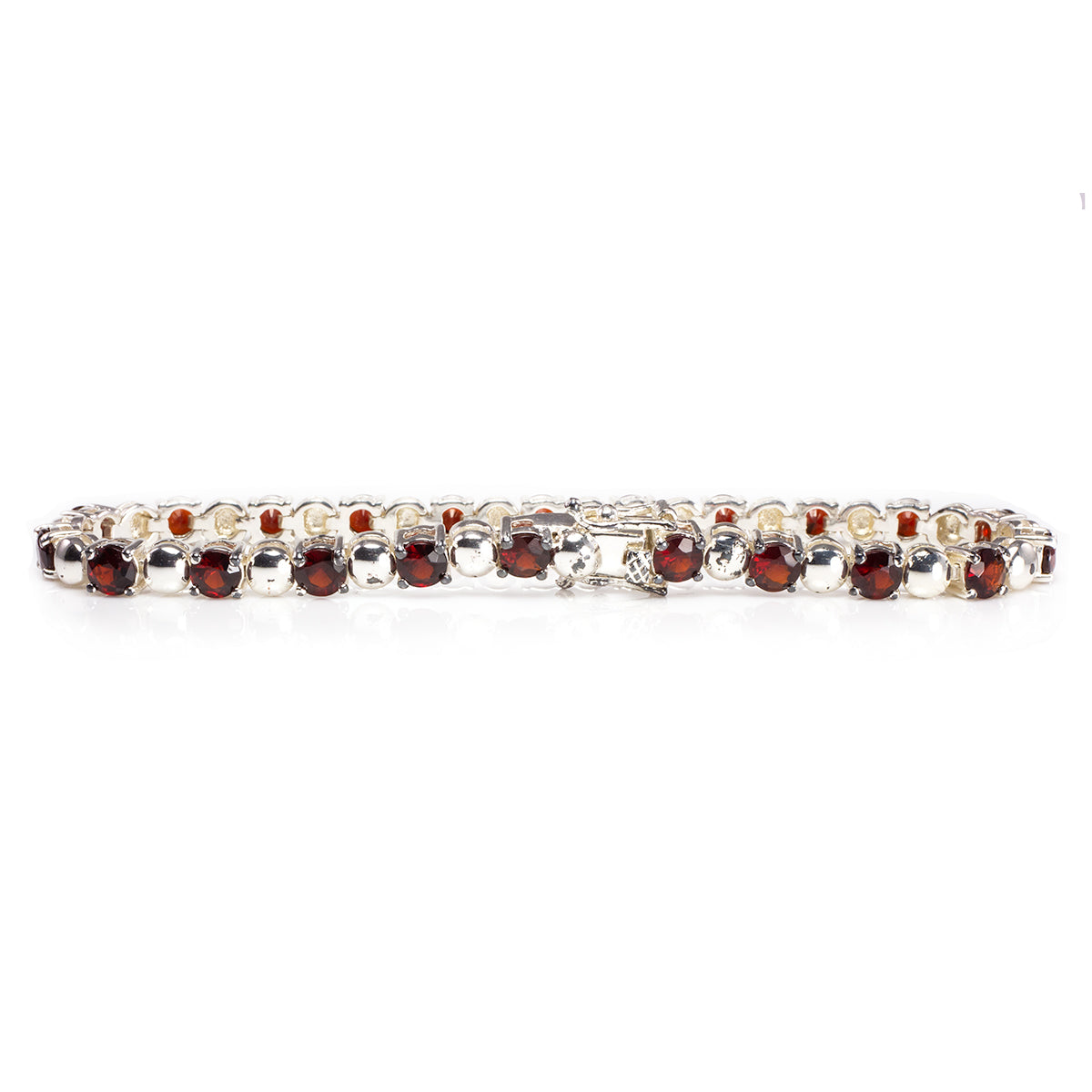 Silver &amp; Cubic Zirconia Bracelet