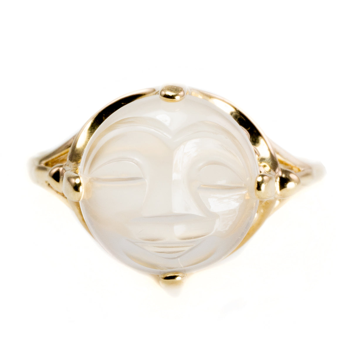 10 k Gold Man in the Moon Ring