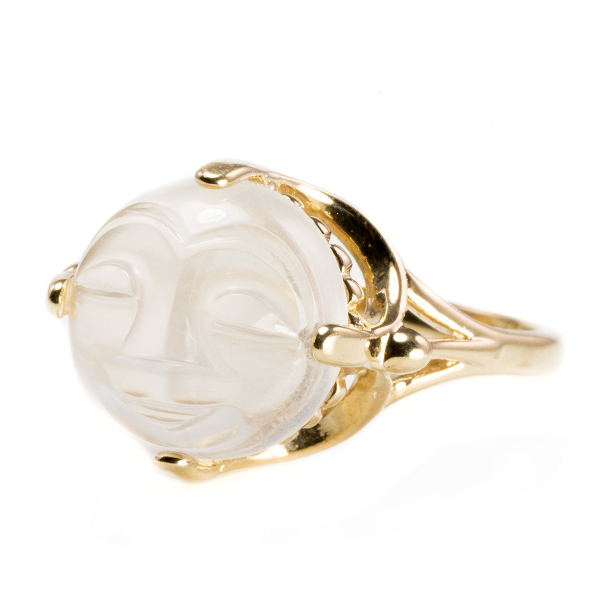 10 k Gold Man in the Moon Ring