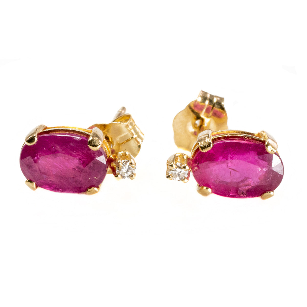 Gold & Ruby Jewelry Set