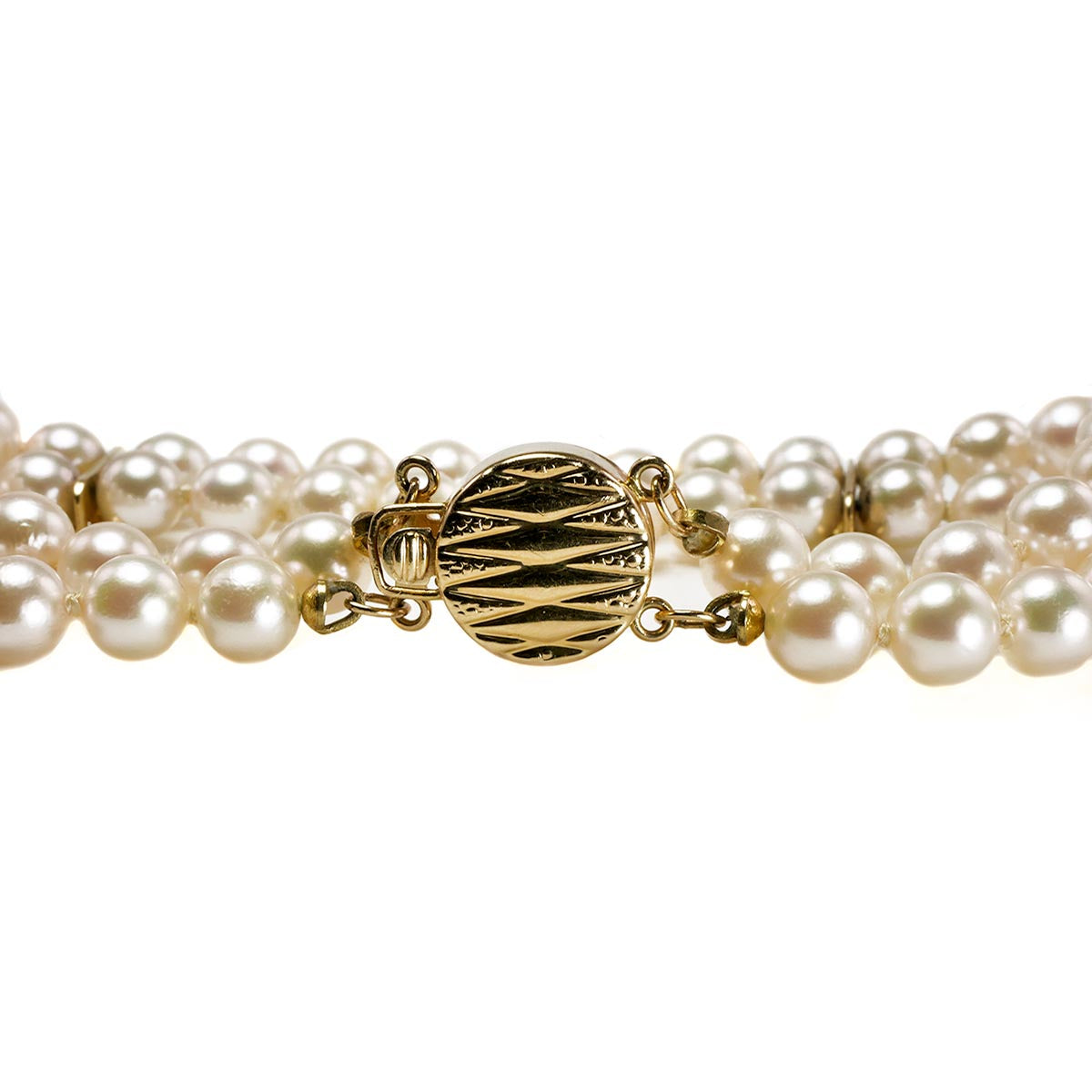 14 k Gold &amp; Pearl Bracelet