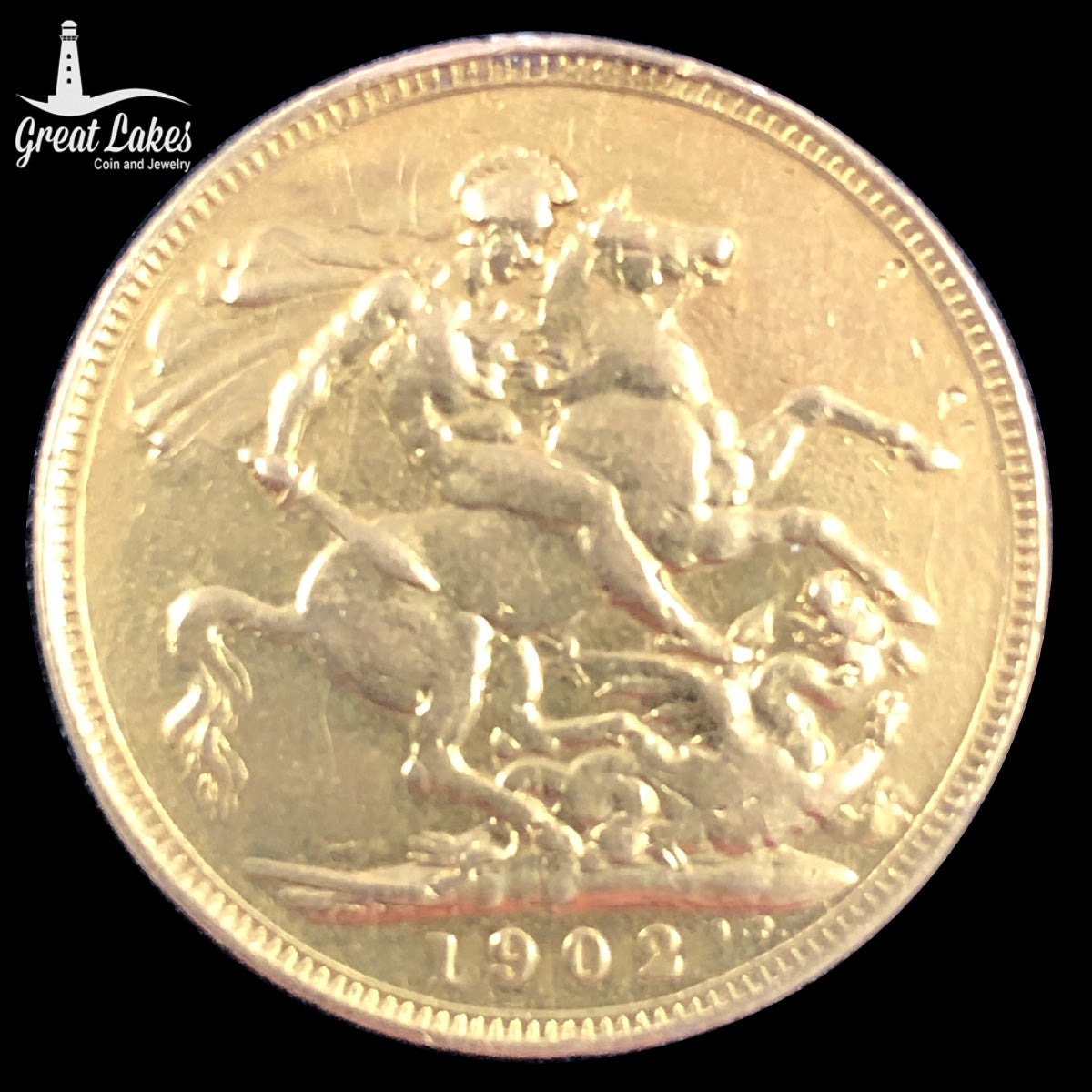 1902 British Gold Sovereign (Ex Jewelry)