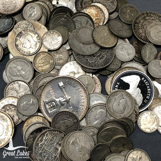 Mixed Foreign Silver (27.7246 Troy Oz ASW)