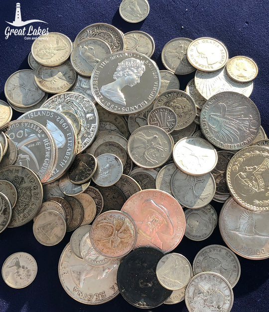 Mixed Foreign Silver (17.4237 Troy Oz ASW)