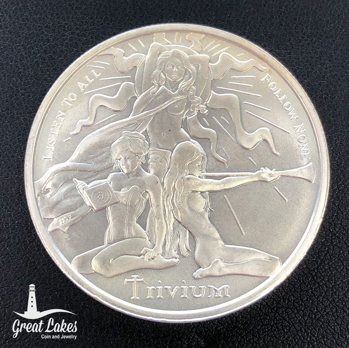 Golden State Mint 1 oz Trivium Girls Silver Round