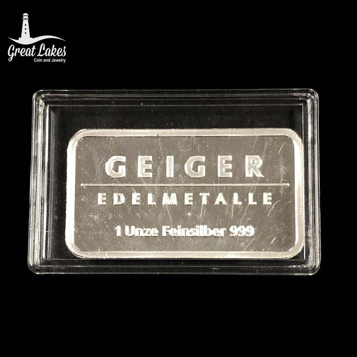 Geiger 1 oz Silver Bars