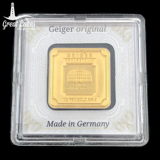 Geiger 10 g Gold Bar
